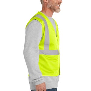 High Visibility Vest | Custom CornerStone Mesh Vest | Personalized Safety Vest for Comfort & Protection | Custom Work Vest. csv101 image 16