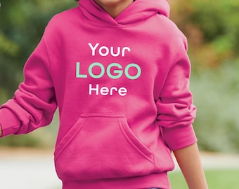 Custom Kids Hoodie, Personalized Youth Sweatshirt with Name, Team Name and Number Hoodie, Birthday Boy Gift, School Spirit Wear, PC90YH