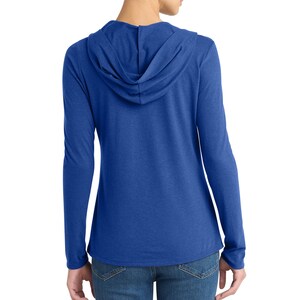 Women's lightweight hoodie, Custom Long Sleeve Hoodie, custom Hoodie, Monogram Hoodie, Custom Logo Hoodie, Custom Women's Hoodie. (DM139L) image 16
