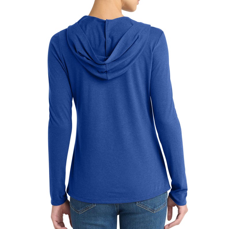 Women's lightweight hoodie, Custom Long Sleeve Hoodie, custom Hoodie, Monogram Hoodie, Custom Logo Hoodie, Custom Women's Hoodie. (DM139L) image 16