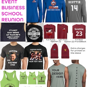 Custom Dry Fit Shirt - Sport-Tek Moisture-Wicking Tee, Personalized T-Shirt with Text, Logo & Photo, Custom Athletic Apparel. ST720 image 7