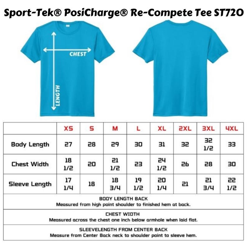 Custom Dry Fit Shirt - Sport-Tek Moisture-Wicking Tee, Personalized T-Shirt with Text, Logo & Photo, Custom Athletic Apparel. ST720 image 10