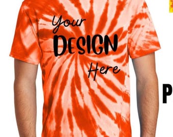 Custom Printed Tie-Dye Tee - Personalized Shirt with Your Text, Design or Photo, Unique Gift for Men & Women, Customizable PC147