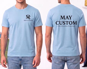 Custom T-Shirts, Personalized Shirts with Your Text, Logo or Photo, Unisex adult & Youth Shirts, Bulk Custom Print Tees, Gildan 64000
