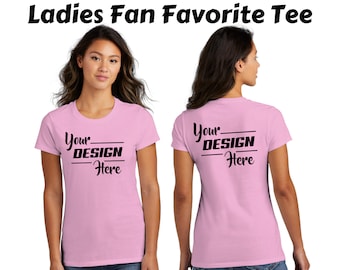 Camiseta personalizada Port & Company® Ladies Fan Favorite™ - Regalo de camiseta personalizada para mujer LPC450