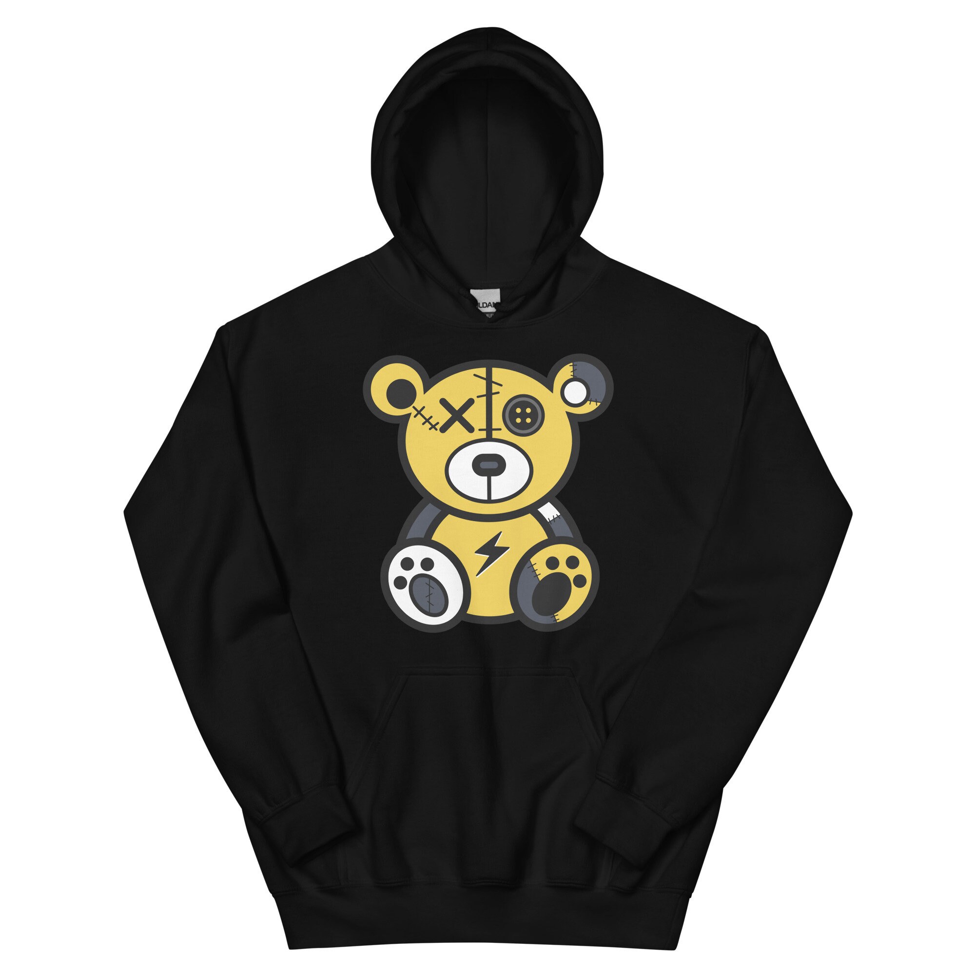 Hoodie to Match Jordan 4 Retro lightning Bear - Etsy UK