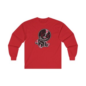 Long Sleeve Shirt to Match the Bred Velvet Jordan 11 Sneakers