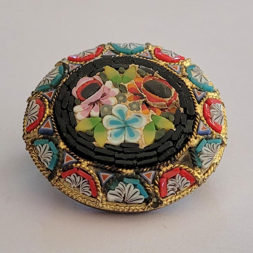 Micro mosaic jewelry - Etsy 日本