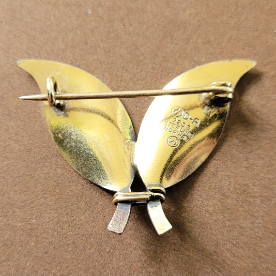 David Andersen guilloche enamel and sterling silv… - image 5