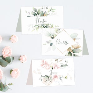 Tischkarten Hochzeit personalisiert Namenschilder Hochzeit Namenskarten Tisch Tischkarten zur Hochzeit