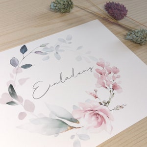 Hochzeitskarten Einladung Personalisiert Hochzeitseinladungskarte Einladungskarten zur Hochzeit (mit Umschlägen)
