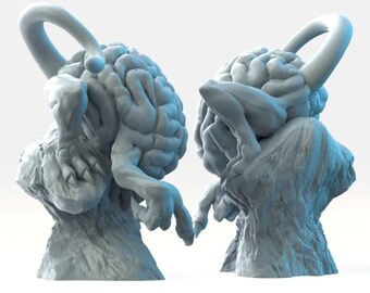 Intellect Devourer - Dungeons and Dragons, D&D Miniature, Gaming Model, Gifts for Men, DnD Tabletop Roleplaying Gaming, Cthulu Wargaming 5e