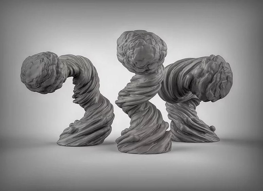 Small Water Elemental Resin Miniature Dnd Miniatures Etsy