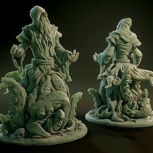 Hastur - Dungeons and Dragons, D&D Miniature, Gaming Model, Gifts for Men, DnD Tabletop Roleplaying Gaming, Cthulu Wargaming TTRPG 5e Mini