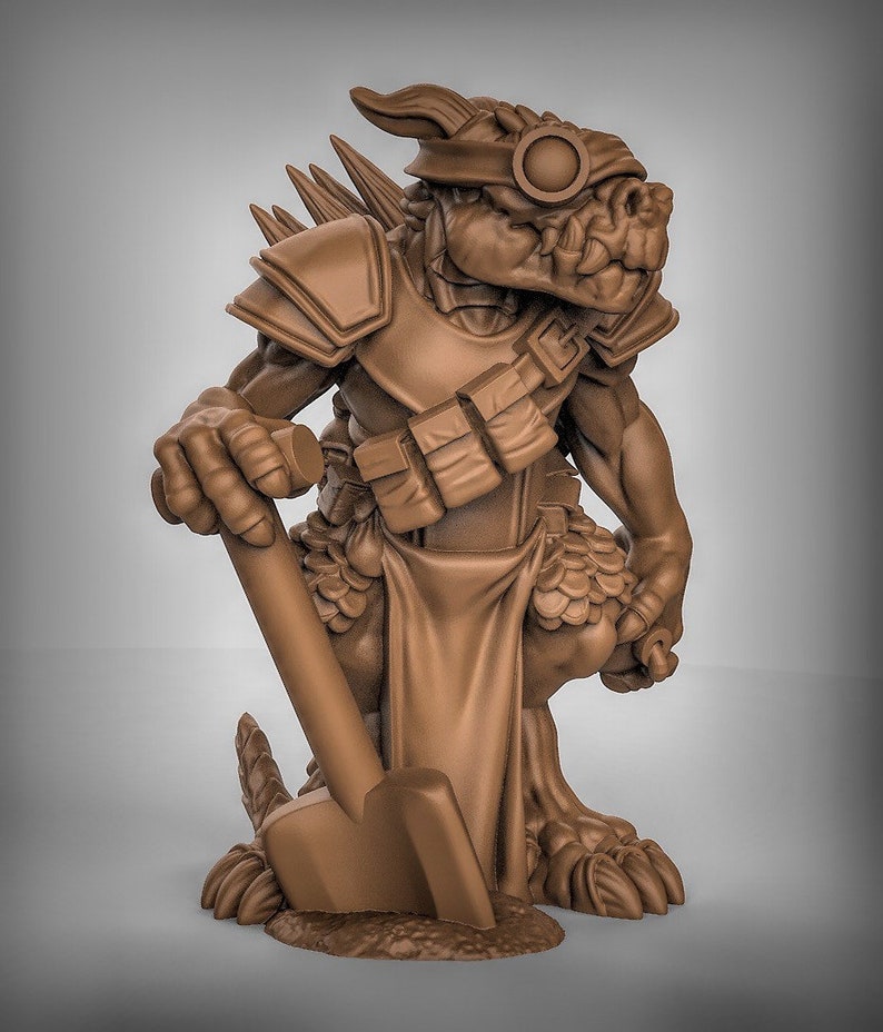 Kobold Trapper Resin Miniatures D&D Dungeons and Dragons or Tabletop Gaming image 5