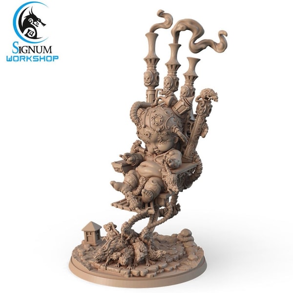 Atropal, Child of the Plague - Dungeons and Dragons, D&D Miniature, Gaming Model, Gifts for Men DnD Tabletop Roleplaying Gaming Yuan-Ti Naga