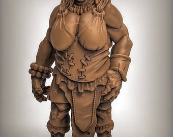Hill Giant (72mm) - Dungeons and Dragons, D&D Miniature, Gaming Model, Gifts for Men, DnD Tabletop Roleplaying Gaming, Ogre Giant Wargaming