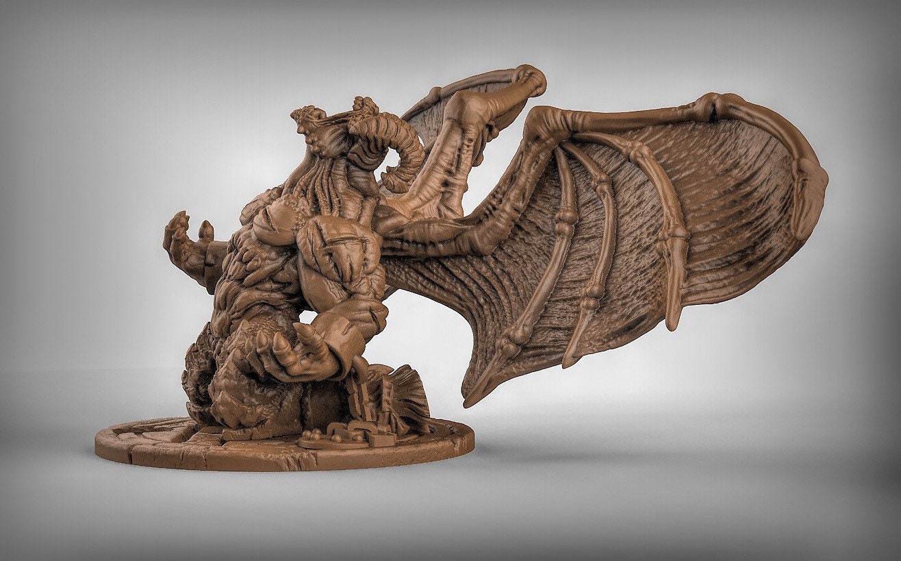 Balor Resin Miniature Dnd Miniatures Dungeons &amp; Dragons - Etsy