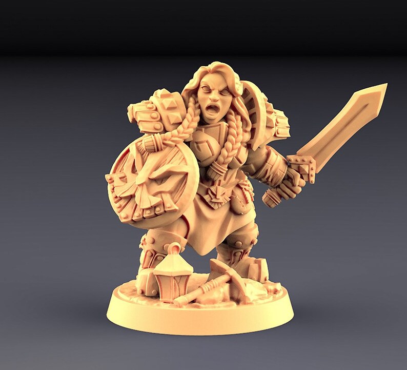 Dwarves Resin Miniature Dnd Miniatures Dungeons & Etsy