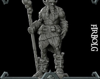 Firbolg - Resin Miniature - D&D Dungeons and Dragons or Tabletop Gaming