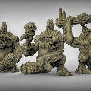 Trolls - DnD Miniature l 3D Printed Model l Monster l Beast Pathfinder –  Mad Max Miniatures