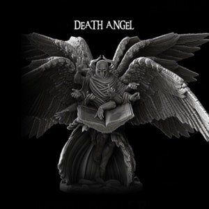 Dead Angel (Large) - Dungeons and Dragons, D&D Miniature, Gaming Model, Gifts for Men, DnD RPG TTRPG 5E Tabletop Skeleton Undead Wraith Mini