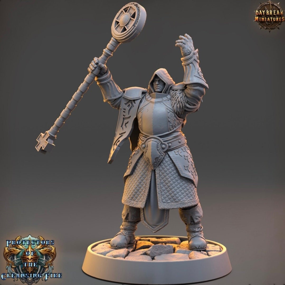 Master Vortex Ignisar the Protectors of the Cleansing Fire Miniature