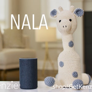 Nala Giraffe Handmade Stuffed Companion image 2