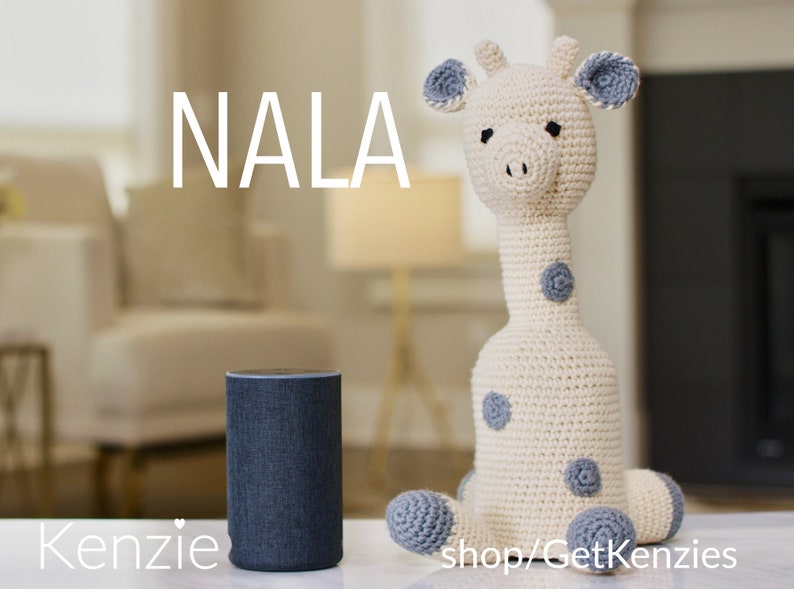 Nala Giraffe Handmade Stuffed Companion image 2