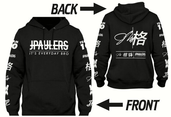 JAKE PAUL HOODIE LOGANG YOUTUBERS IT/'S EVERYDAY BRO CHILDREN HOODIE TOP