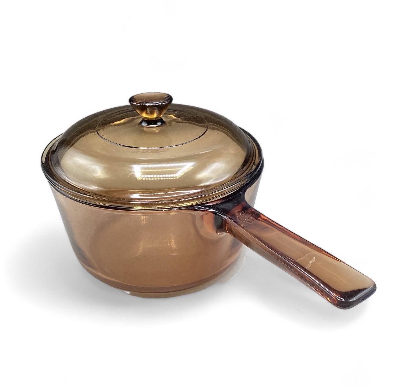 Cocotte vintage Vision Corning USA canneberges 1 litre avec