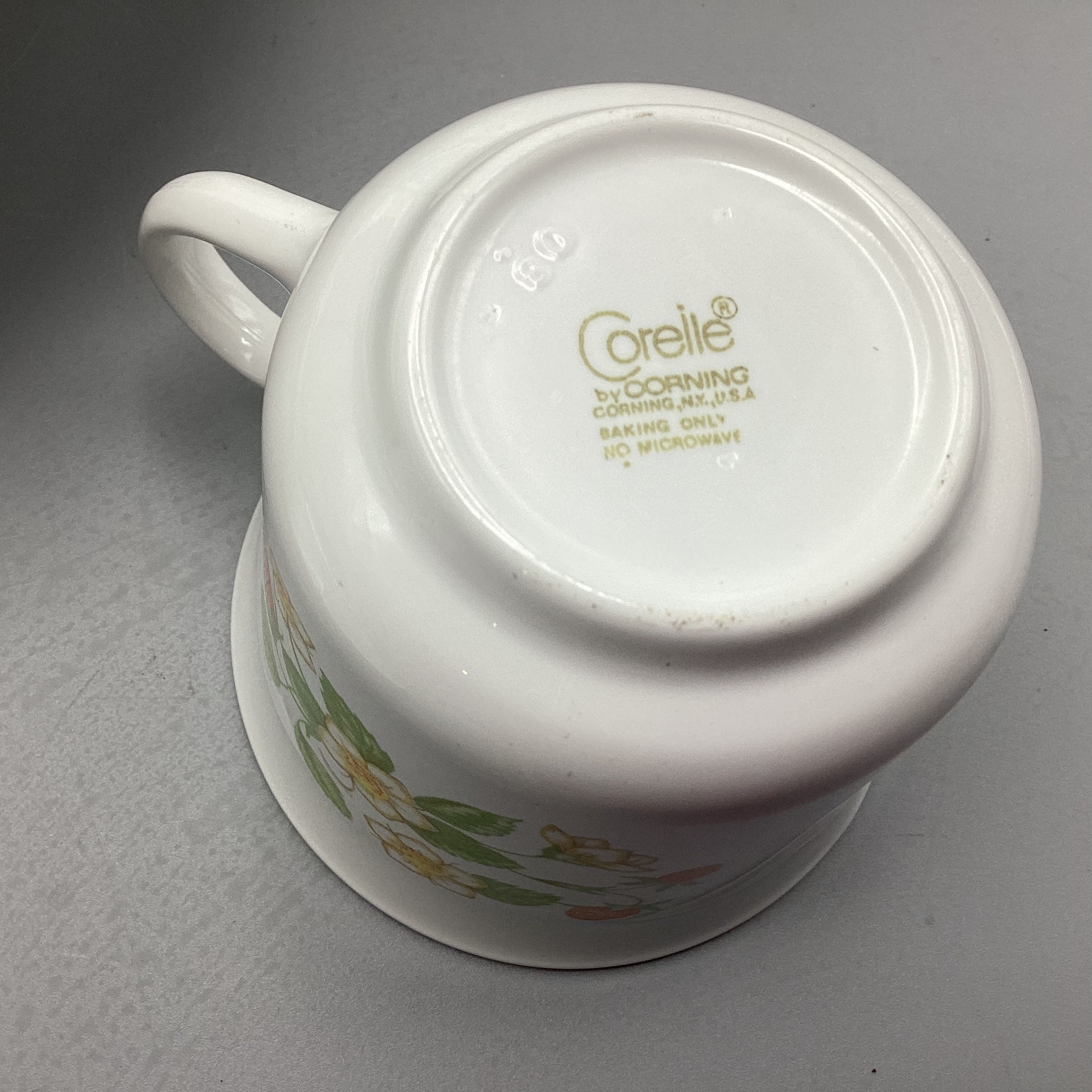 Vintage Corelle 24piece Dinnerware Set strawberry Etsy UK