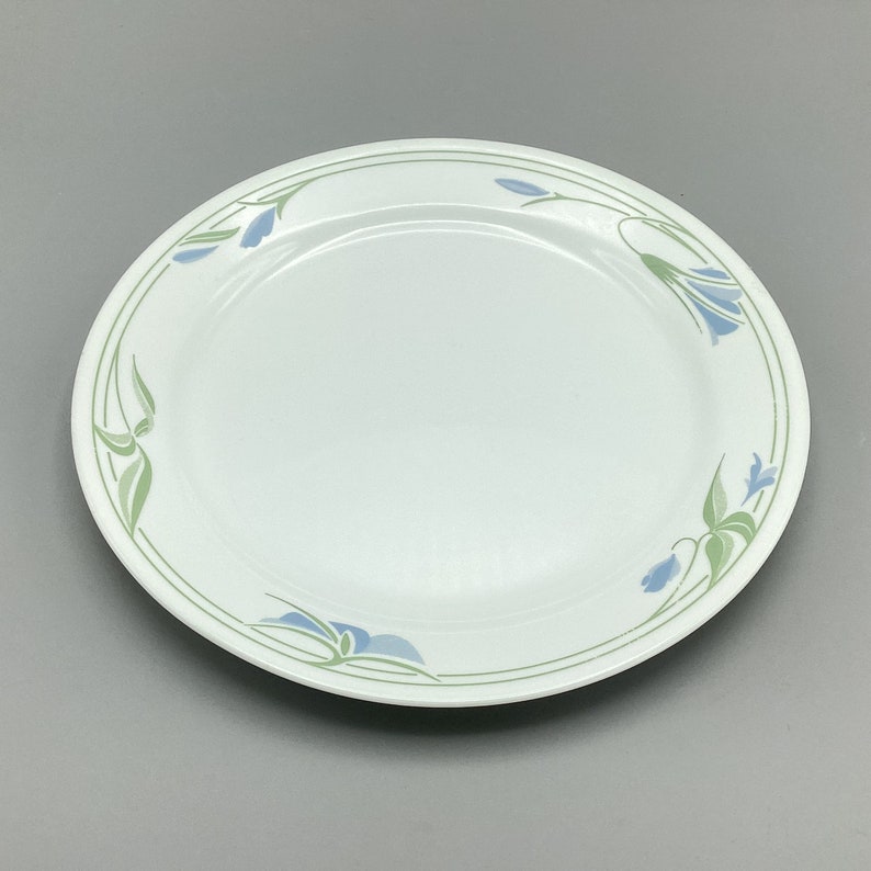 101/4 Dinner Plate Set of 4 Corelle blue Wreath Etsy