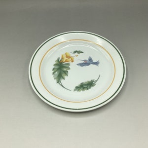 7-1/8” Corelle “Hummingbird” salad Plate * Dessert Plate * Vintage Dinnerware