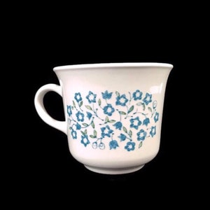 Corelle &#39;Blue Heather&#39; Flat Tea Cup