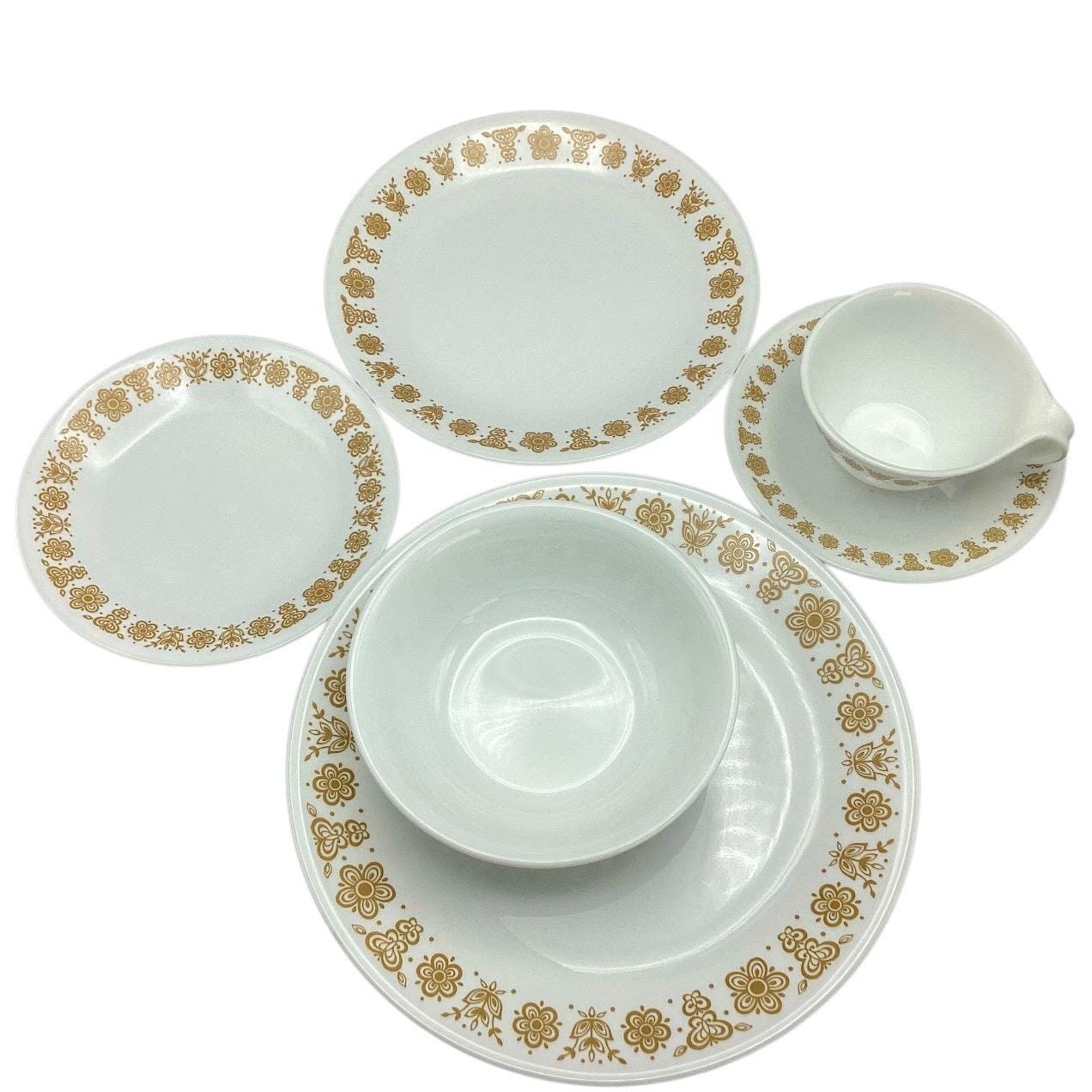 Vintage Corelle 24-piece Dinnerware Set * 