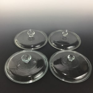 Pyrex (1) C-024 2 QT 1.9 L Easy Grab Glass Casserole Dish & (1) C-624 2 QT  1.9 L Easy Grab Glass Casserole Lid Made in the USA