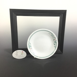Corelle Rosemarie Bread Plate: 6-3/4&quot; Vintage Dessert Plate