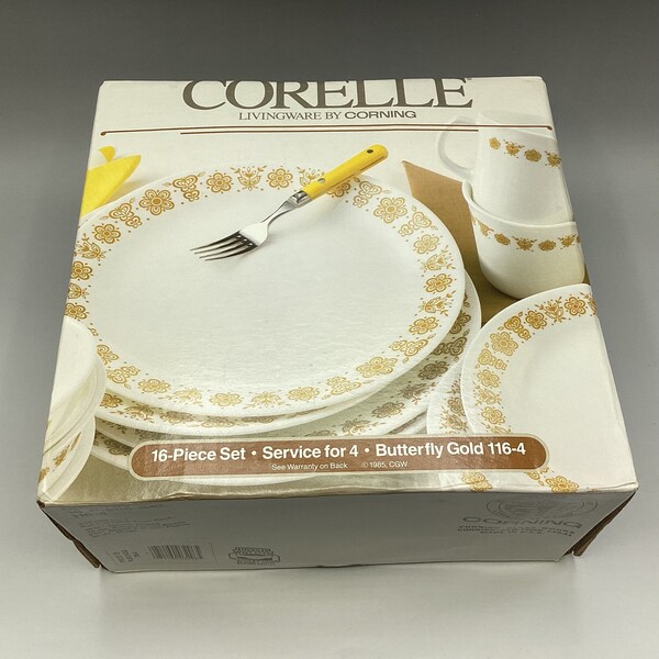 Gold Dinnerware Set Etsy