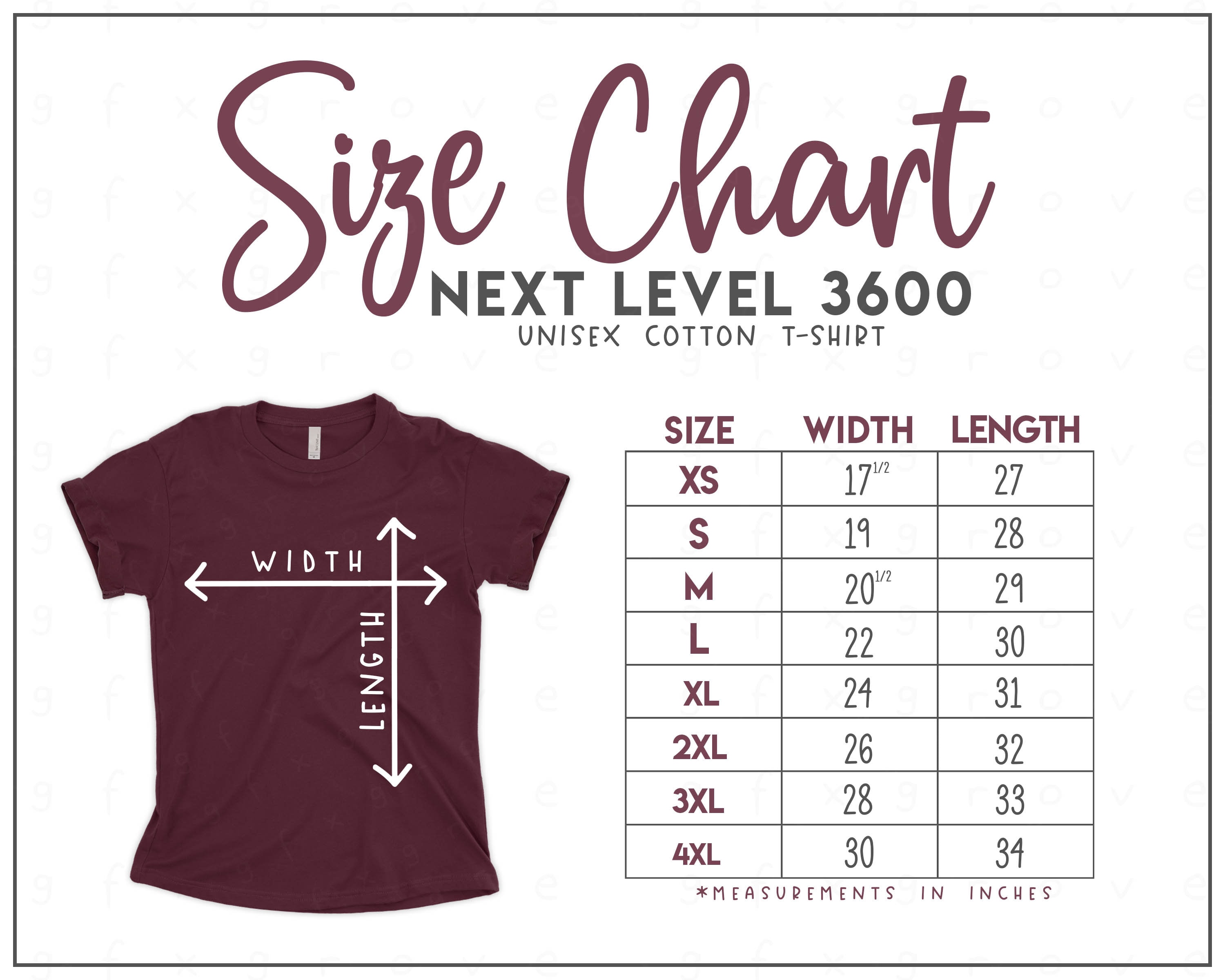 Next Level 3600 Unisex Cotton T-Shirt - Premium Quality