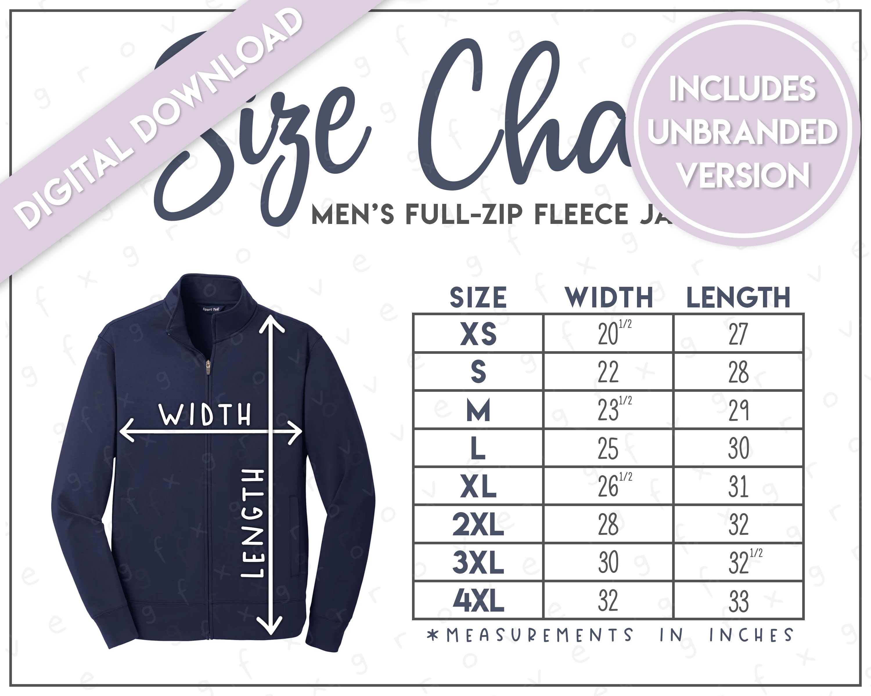 Sport tek ST241 Size Chart Sport tek Sport Wick Fleece Full Zip Jacket Sport Tek Jacket Sport Tek ST 241 Etsy