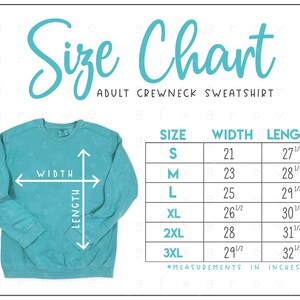 1566 Size Chart 2 Versions Included With & Without Branding Garment ...