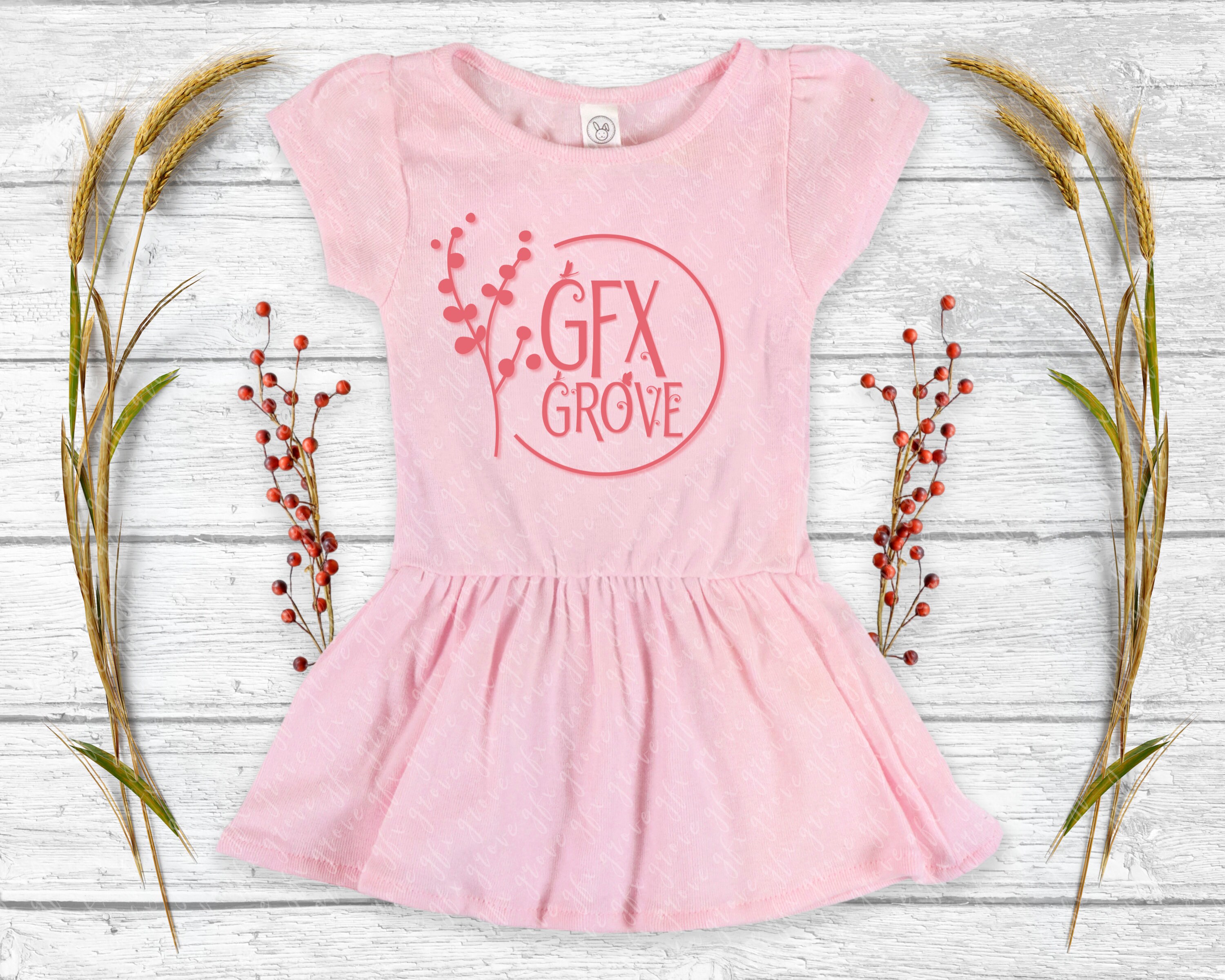 Download Rabbit Skins 5323 Mockup Baby Rib Dress Mockup Toddler Rib Etsy