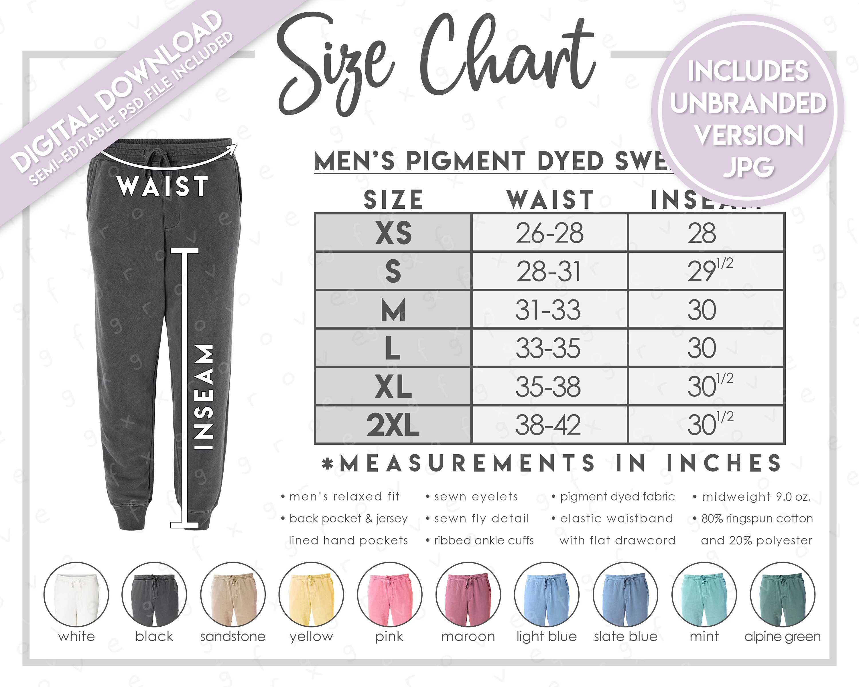 XG Pigment Dyed Sweat Pants sサイズ Huntsman Spider - Olios giganteus - Unisex Pigment Dyed Sweatpants