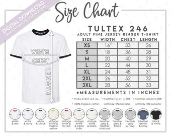 【美品】BENTL TRANSFER Mサイズ 半編集可能な Tultex 246 サイズ表 + カラーチャート • Tultex