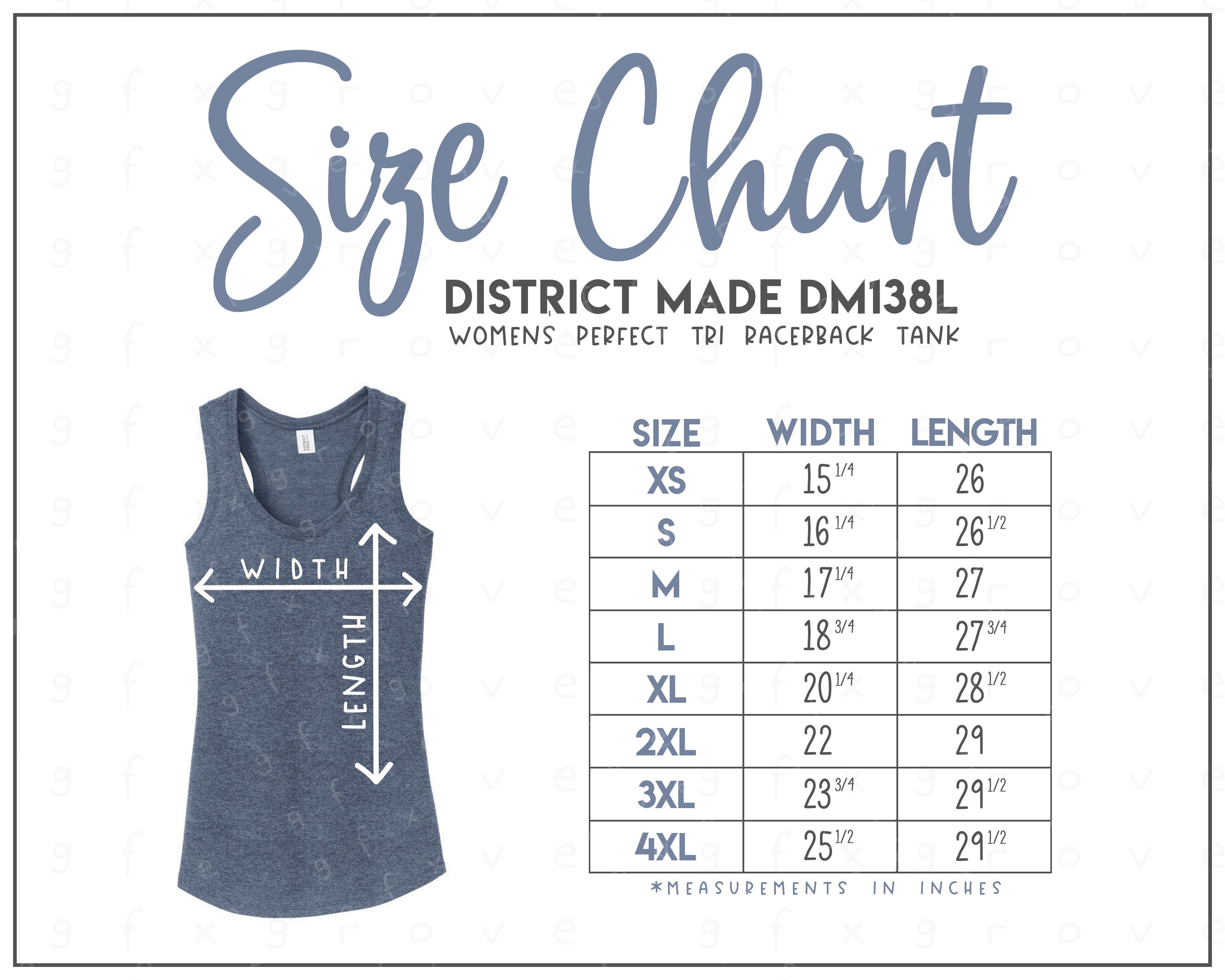 District Made DM138L Size Chart District Made Women's Perfect Tri