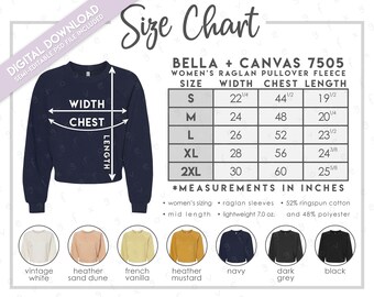 Bella 7505 Size - Etsy
