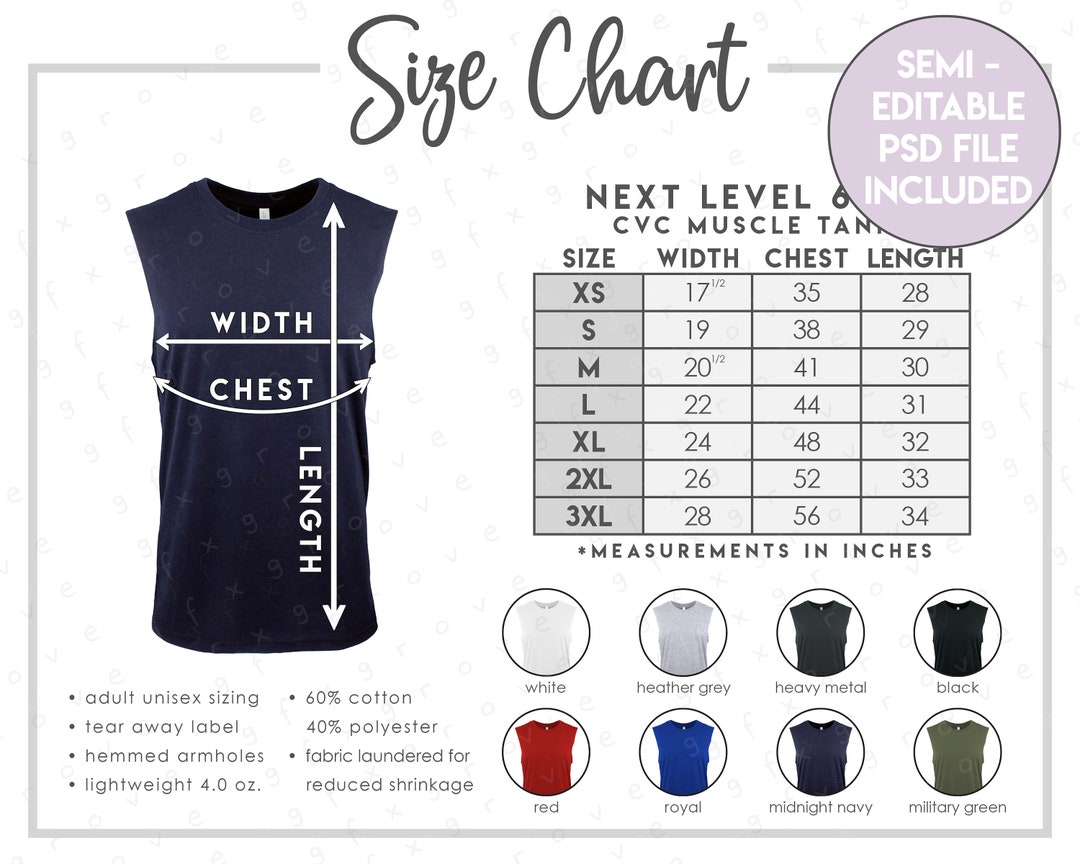 Muscle Boater NL3633 Next Level Men's Cotton Tank Muscle Boater NL3633 Next Level Men's Cotton Tank