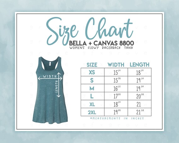 Bella Women's Flowy Racerback Tank Top - Lightweight Jersey A-Line Top In White - View #7