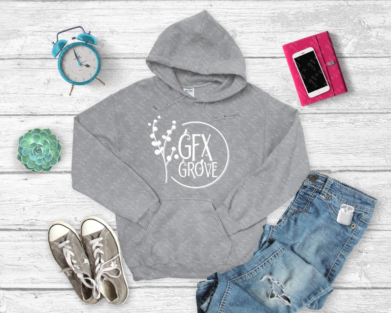 Download Gildan 18500 Hoodie Mockup Sport Grey Hoodie Mockup Gildan ...